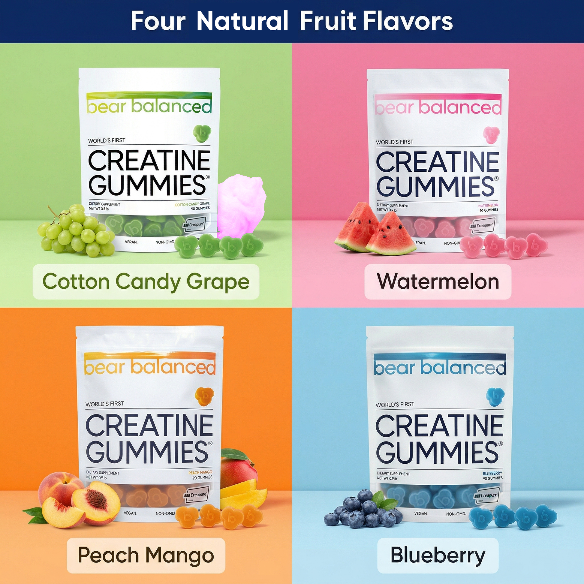 Creatine Gummies | Blueberry